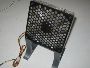 simple 120 ventilateur refroidisseur outils 3d print model - Mito3D