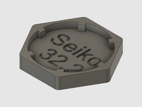seiko watch geri çıkarmak durumunda el araçlar 3d print model - Mito3D