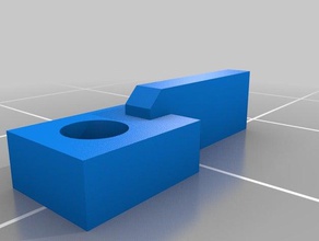 delta kossel zprobe optische Endabschalter Flagge 3d Drucker Teile 3d print model - Mito3D