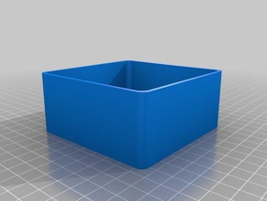 arredondado banheira de hidromassagem contentores 3d print model - Mito3D