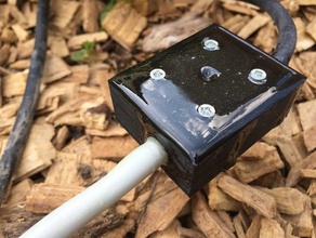 verschließbare Wasserdichte Kabel-power-box outdoor Garten 3d print model - Mito3D