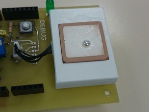 fijación gps para shield de arduino electrónica 3d print model - Mito3D