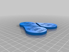 saknilap água suja campeão pendente 2 3 d impressão 3d print model - Mito3D