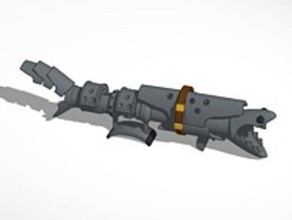 jinx rocket cannon 3d printing 3d print model - Mito3D