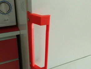 geladeira alça de substituição a cozinha jantar casa frigorífico peça 3d print model - Mito3D