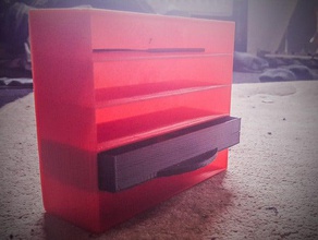 desktop drawers tools 3d print model - Mito3D
