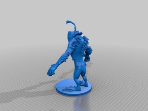 fallout 4 pescatore creature 3d print model - Mito3D