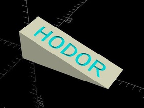 hodor diğer gameofthrones var 3d print model - Mito3D