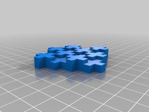 le pavage de blocs traverse 3d l'impression 3d print model - Mito3D