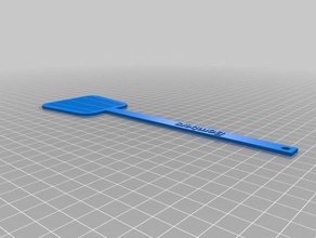 bomber fly swatter outdoor garden customized 3d print model - Mito3D
