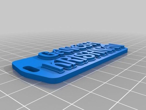 ganesh Anahtarlık özelleştirilmiş 3d print model - Mito3D