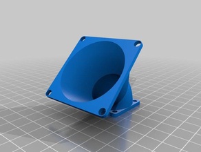fan adapter any size 3d printing customized 3d print model - Mito3D