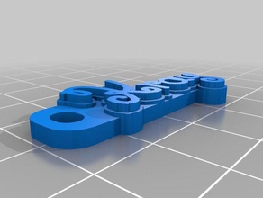 karys de porte-clés personnalisé 3d print model - Mito3D