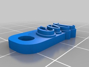 catalina Schlüsselanhänger angepasst 3d print model - Mito3D