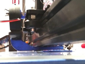 tarantula chimera rear blower fan duct 3d printer accessories mount tevo 3d print model - Mito3D