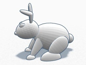 bunny 3d l'impression 3d print model - Mito3D