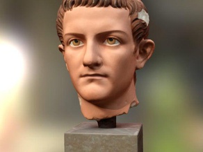 buste de caligula les analyses des répliques L'impression 3d Numérisation l'empereur la photogrammétrie romain 3d print model - Mito3D