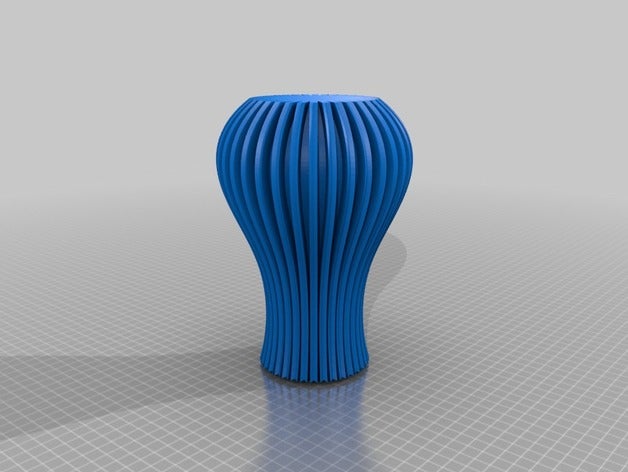 decorative vase art 3D print model - Mito3D