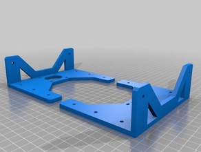 tazrantula tevo tarántula mod z-montaje extendido 3d de la impresora partes 3d print model - Mito3D
