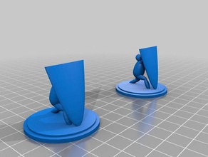 cavaleiros 3d impressão 3d print model - Mito3D