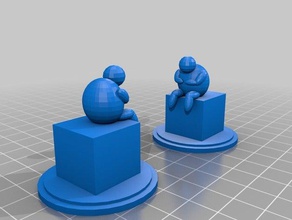 rooks 3d stampa 3d print model - Mito3D