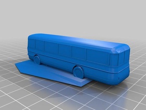 pripyat transit bus toy game accessories abandoned minatures post-apocalyptic zombies 3d print model - Mito3D