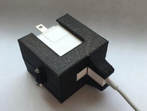ipod chargeur de gestion des câbles bureau apple 3d print model - Mito3D