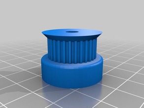 2mm gt2 pulley 30 tooth 3d Drucker Teile angepasst 3d print model - Mito3D