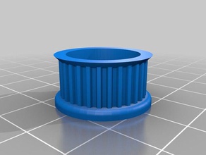 2mm gt2 pulley 30 tooth 3d printer parts customized 3d print model - Mito3D