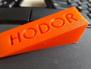 hold door hodor household 3d print model - Mito3D