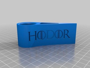 hodor organizasyon kapı taht oyunları oyun thrones stop tv göster 3d print model - Mito3D