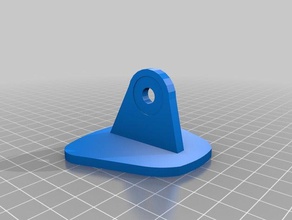 mic clip plate diy attachment stand mount 3d print model - Mito3D