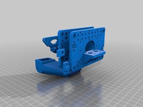 d-bot ventilateur fixe 3d de l'imprimante pièces personnalisé 3d print model - Mito3D