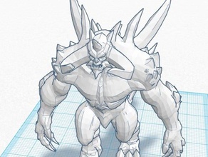 diablo héros de la tempête les créatures démon iii monstre 3d print model - Mito3D