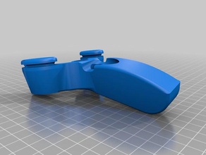 semi-tube slingshot sport outdoors 3d print model - Mito3D