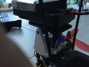 extremamente compacto inclinação do suporte da câmera rc veículos 3d print model - Mito3D