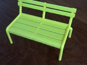 outdoor bench gift 3d printing 3d print model - Mito3D