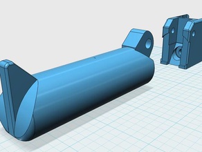 fold upspindle arm 2020 3d printer parts filament-spool filament holder spool 3d print model - Mito3D