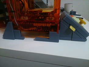 fabrikator mini taller de base cola apoyo soporte la pantalla lcd 3d impresora accesorios 3d print model - Mito3D