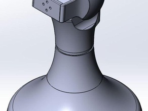 selfiebot 3 robotics controlled holder endurance mobile device cradle movable 3d print model - Mito3D