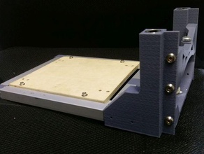 duplicator heating bed arms update 4 ctc 3d printer parts 3d print model - Mito3D