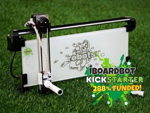 iboardbot open source internet remotely controlled drawing robot engineering 9g servo arduino diy esp8266 things learning remote-controlled stem stepper motor whiteboard 3d print model - Mito3D