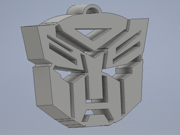 autobot ornamento 3d stampa 3D print model - Mito3D