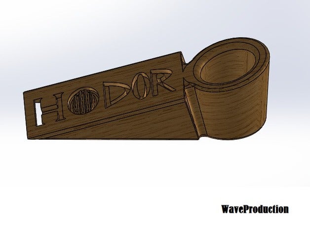 hodor oficina de la puerta bodega moda broma mal gusto cale porte titular diversión juego trono geek conseguí nerd al aire libre props el despojo herramienta juguete 3D print model - Mito3D