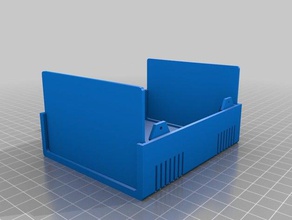 parte inferior del caparazón la electrónica personalizado 3d print model - Mito3D