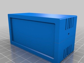 mon personnalisés powerbox l'électronique 3d print model - Mito3D