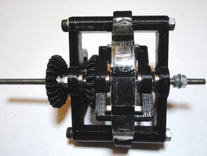 ekobots perpetual motion motor mechanisch ist - Spielzeug Motor engineering magnet magnetic Schild 3d print model - Mito3D