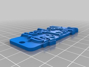 read all books keychain keychains customized 3d print model - Mito3D