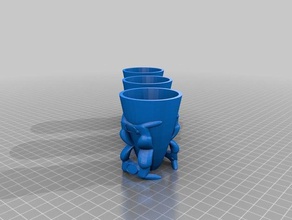 drinking cup kitchen dining 3d print model - Mito3D