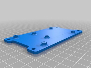 ramps 14 mount plate mendelmax 3d printer parts mm15 15 3d print model - Mito3D